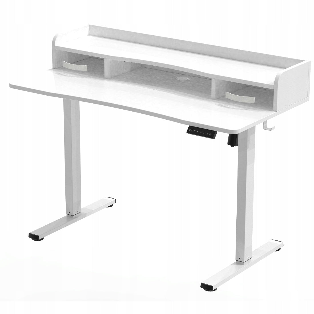 Elektrinis Stalas 120x60 su Stalčiumi, USB Antstatu ir Atmintimi Spacetronik