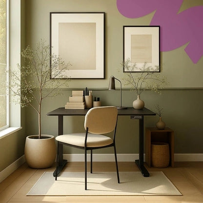 Elektrinis reguliuojamas stalas 120x60 cm, aukščio reguliavimas 72-118 cm Spacetronik