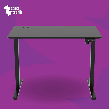 Elektrinis reguliuojamas stalas 120x60 cm, aukščio reguliavimas 72-118 cm Spacetronik