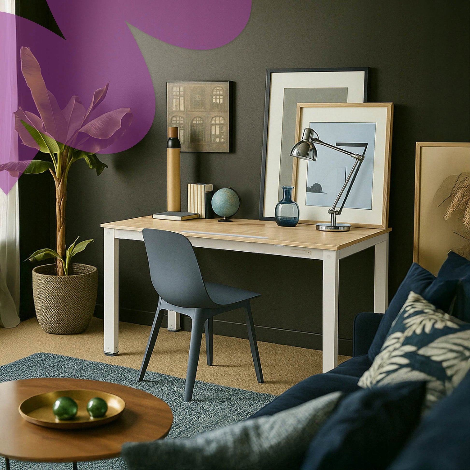 Elektrinis reguliuojamo aukščio rašomasis stalas 140x70 PIEŠIMUI Spacetronik PAKELIAMAS stalviršis