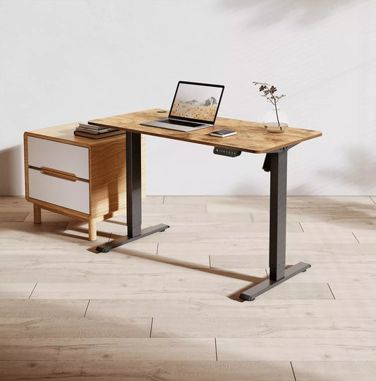 Elektrinis reguliuojamas stalas Spacetronik Moris 120BR 140x70 Ergonomiškas
