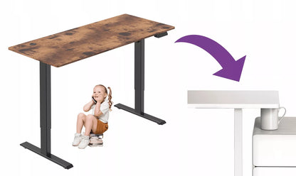 Elektrinis reguliuojamas stalas Spacetronik Moris 120BR 140x70 Ergonomiškas