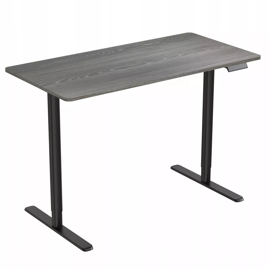 Elektrinis rašomasis stalas 120x60 iki 50 kg Spacetronik REGULACIJA pakeliamas pilkas