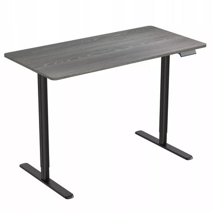Elektrinis rašomasis stalas 120x60 iki 50 kg Spacetronik REGULACIJA pakeliamas pilkas