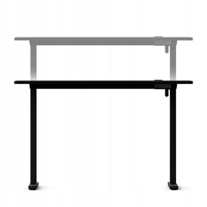 Elektrinis reguliuojamas stalas Control+ 120/60 LVNSystem juodas, aukščio reguliavimas 73-122 cm