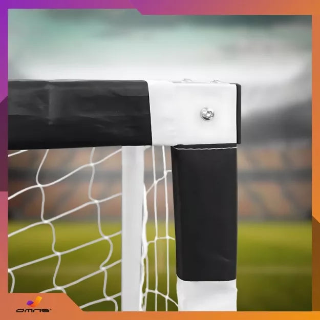 Nešiojami futbolo vartai vaikams 300x200, dideli, metaliniai, tvirti, 3x2m