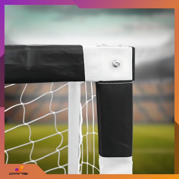 Nešiojami futbolo vartai vaikams 300x200, dideli, metaliniai, tvirti, 3x2m