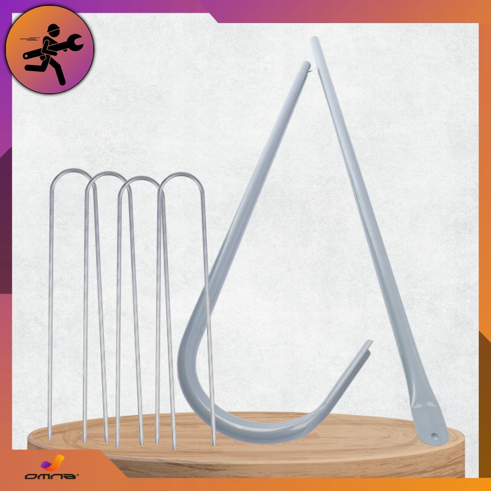 Nešiojami dideli sulankstomi metaliniai futbolo vartai vaikams 213 x 150 cm