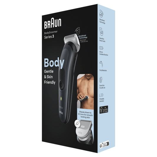 Braun 3 BG3340 Bodygroomer Vyriškas kūno priežiūros prietaisas Series 3
