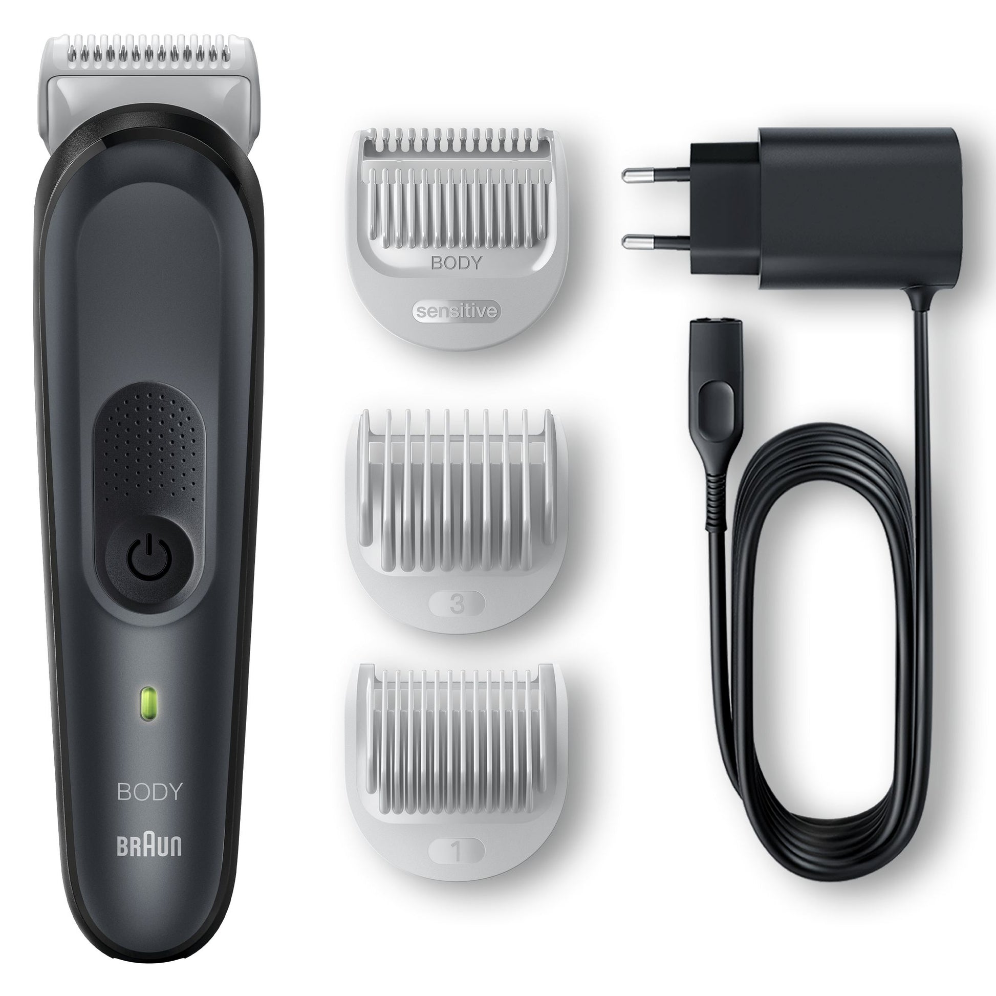 Braun 3 BG3340 Bodygroomer Vyriškas kūno priežiūros prietaisas Series 3
