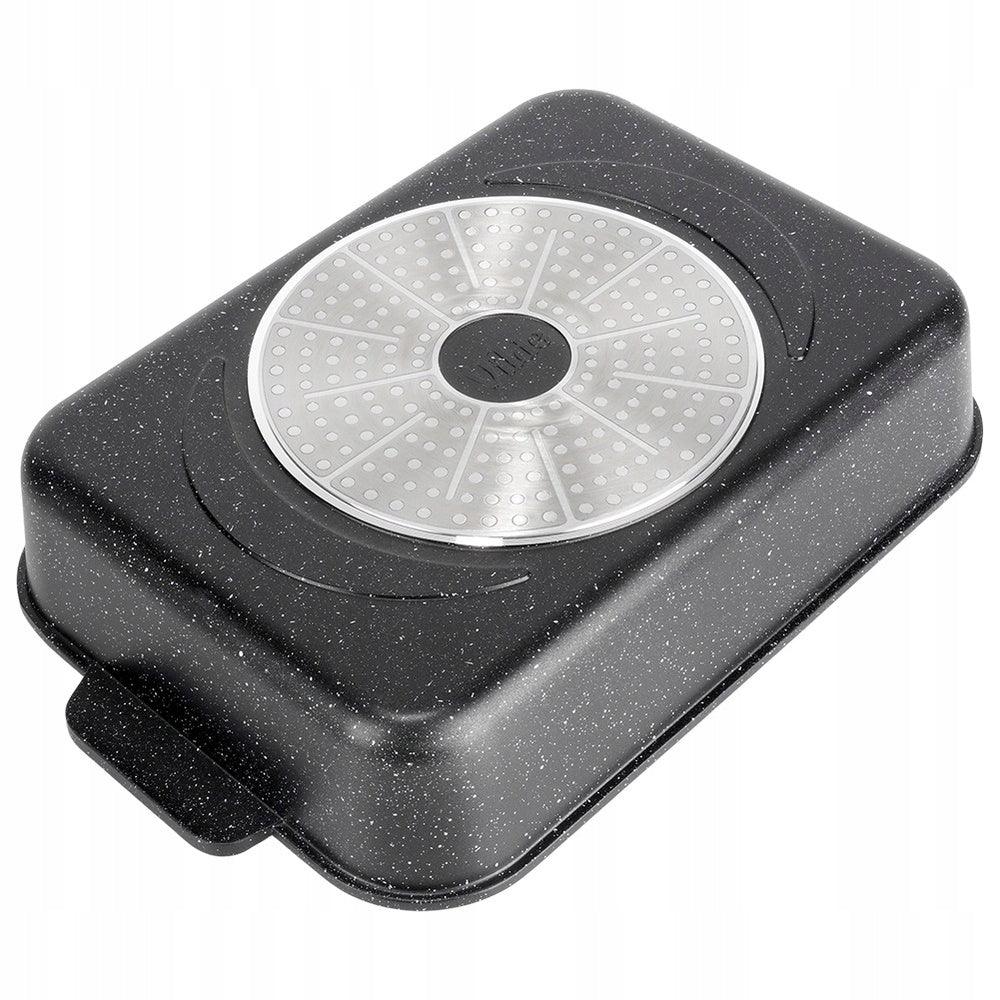 Granitinė kepimo forma, puodas, dangtelis kepimui orkaitėje 3,5L