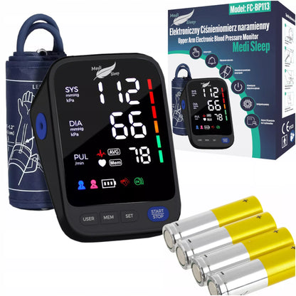 ELEKTRONINIS ŽASTO KRAUJOSPŪDŽIO MATUOKLIS MEDI SLEEP FC-BP113 SUAUGUSIEMS