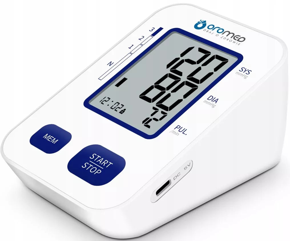 ELEKTRONINIS ŽASTO KRAUJOSPŪDŽIO MATUOKLIS USB ARITMIJA RANKOVĖ 22-40+BATERIJOS