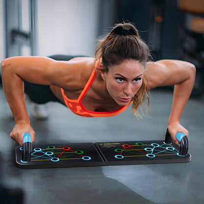 DAUGIAFUNKCINĖ LENTA ATSISPAUDIMAMS, RANKENOS ATSISPAUDIMŲ PRATIMAMS, NESLYSTANTI