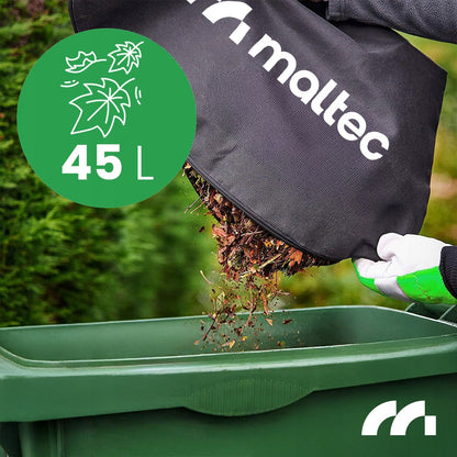 Elektrinis sodo lapų pūstuvas siurblys smulkintuvas 3500W 270km/h