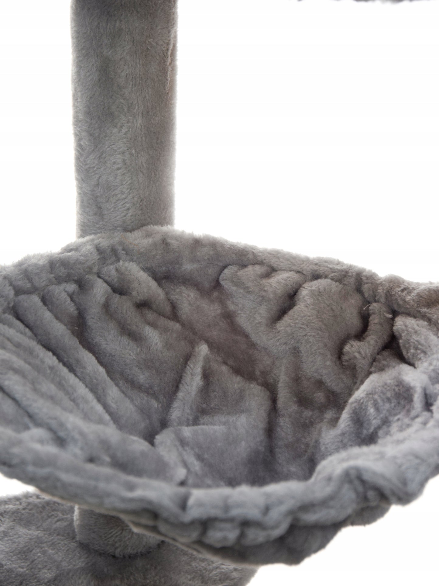 Kačių draskyklė 7 lygiai 179 cm namelis gultas pilkas Royal&Petsky