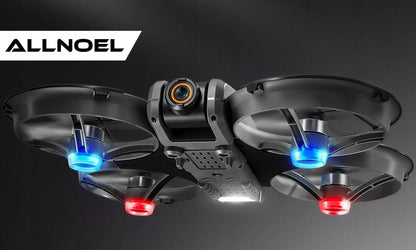 DRONAS S156+ su LCD valdikliu, 2 kameromis, bešepetėliniu varikliu, WIFI, 3 baterijomis, 145g
