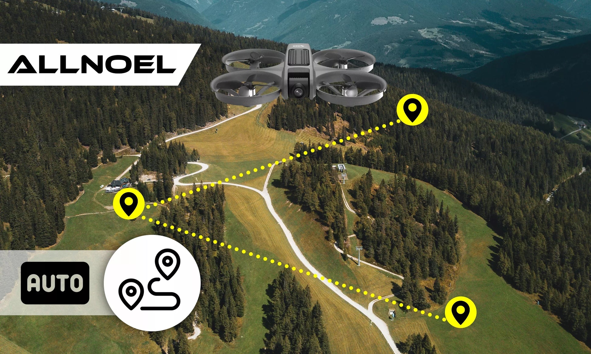 DRONAS S156+ su LCD valdikliu, 2 kameromis, bešepetėliniu varikliu, WIFI, 3 baterijomis, 145g