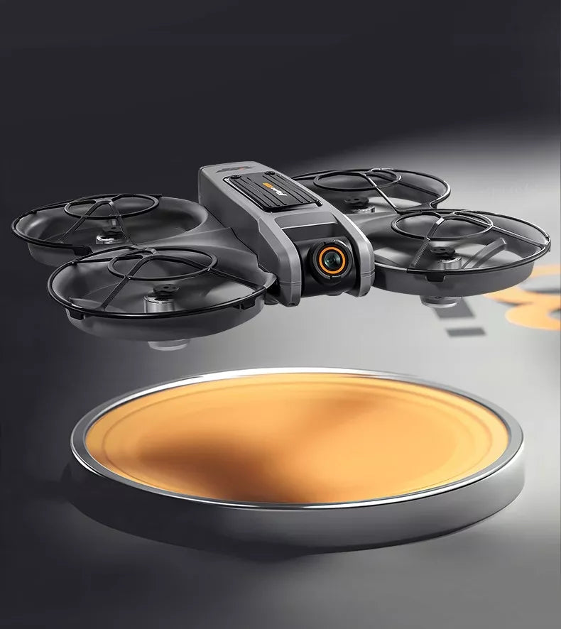 DRONAS S156+ su LCD valdikliu, 2 kameromis, bešepetėliniu varikliu, WIFI, 3 baterijomis, 145g