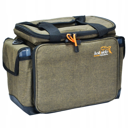 Didelė meškeriojimo tašė HOKKADO ant peties, 6 dėžutės, standus dugnas, 30/40/20cm