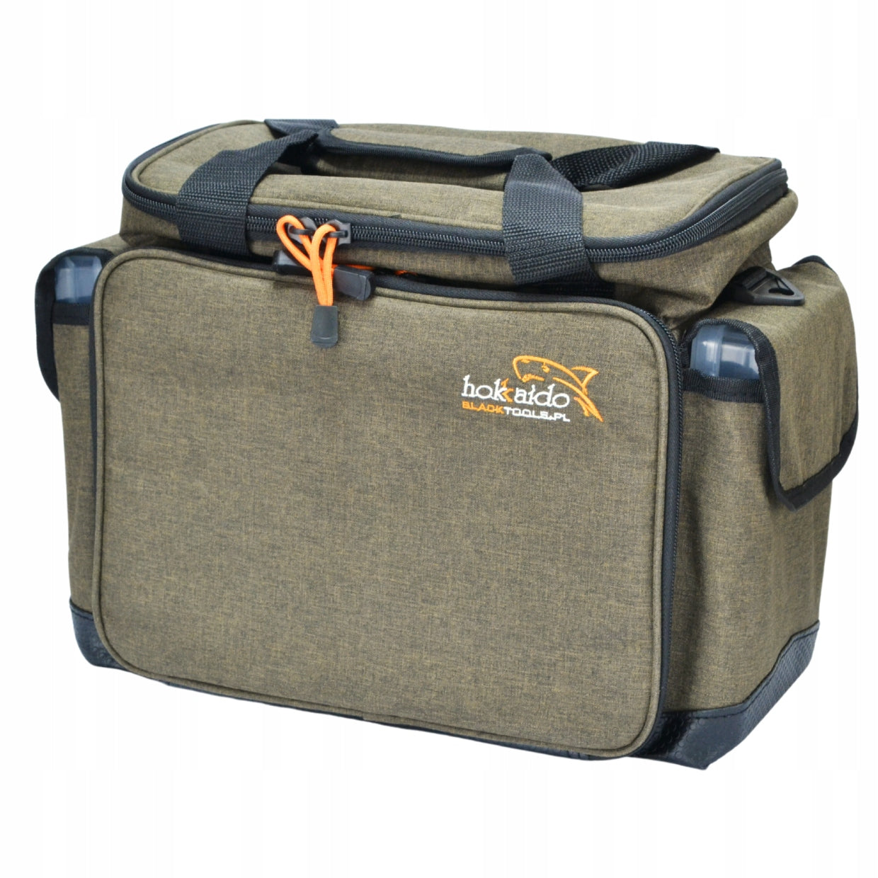 Didelė meškeriojimo tašė HOKKADO ant peties, 6 dėžutės, standus dugnas, 30/40/20cm