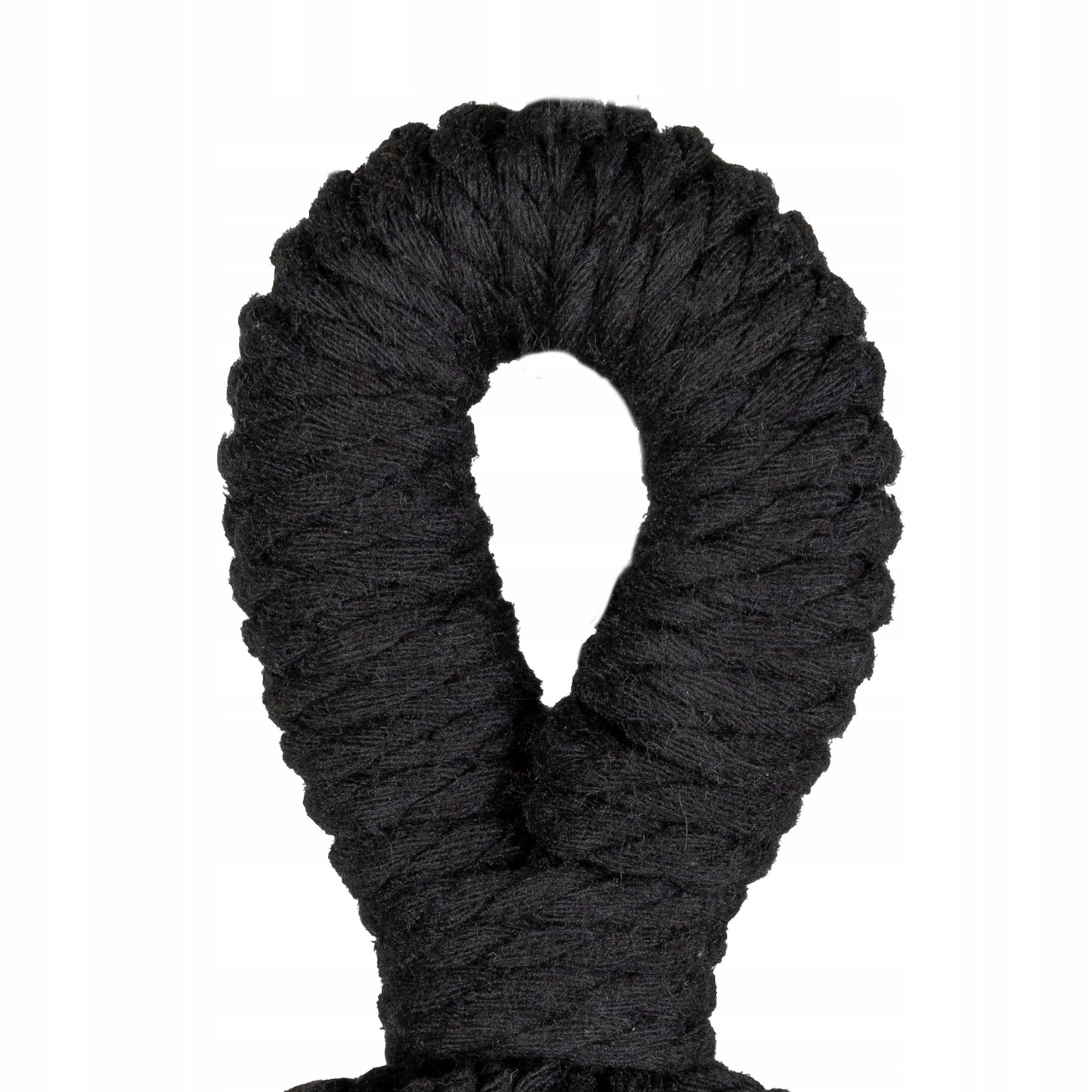 Didelis Sodo Hamakas BOHO Kutai Kelioninis Hamakas Balkonui JUODAS