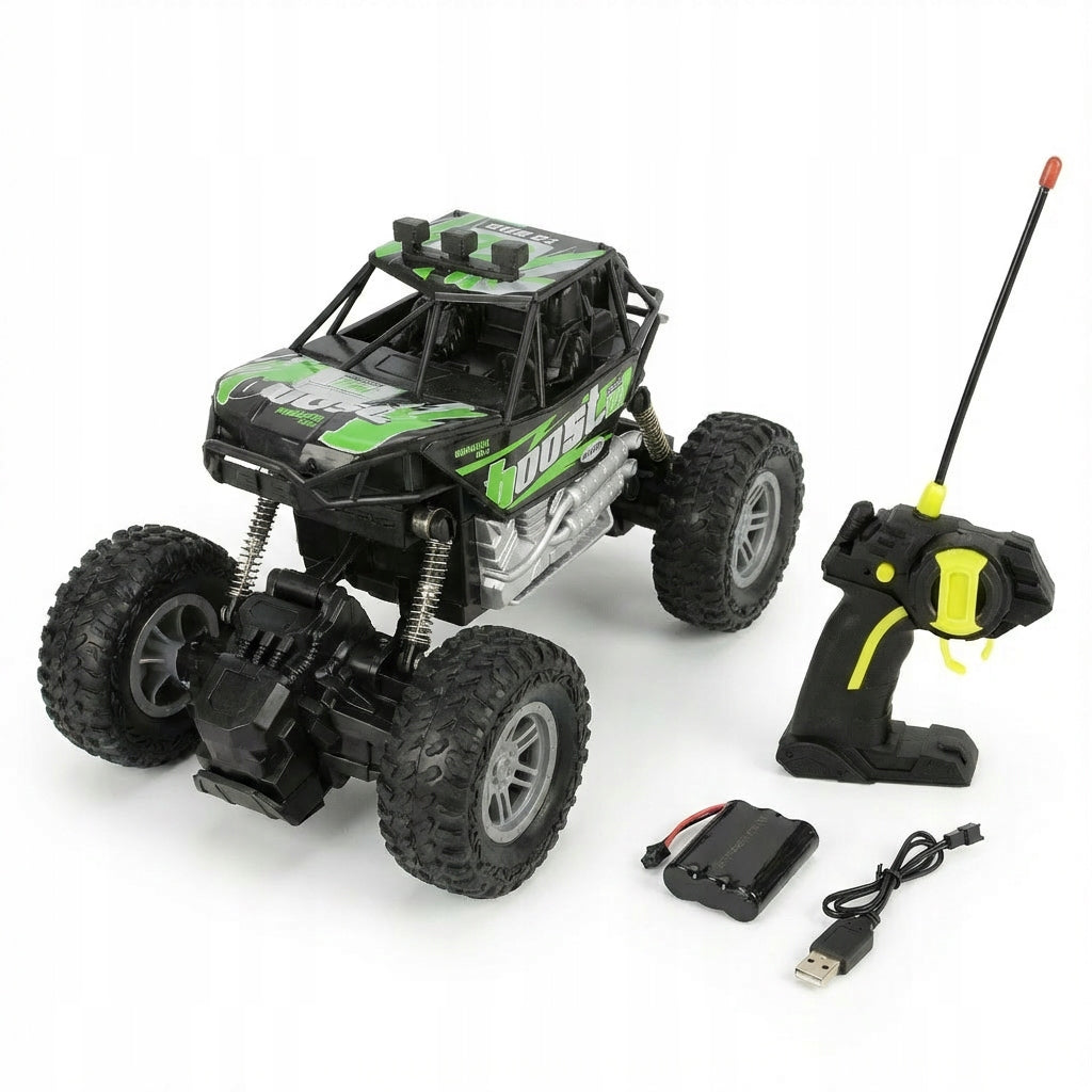 DIDELIS NUOTOLINIU VALDOMAS VISUREIGIS 4x4 Automobilis 20 km/h LED DOVANA VAIKAMS