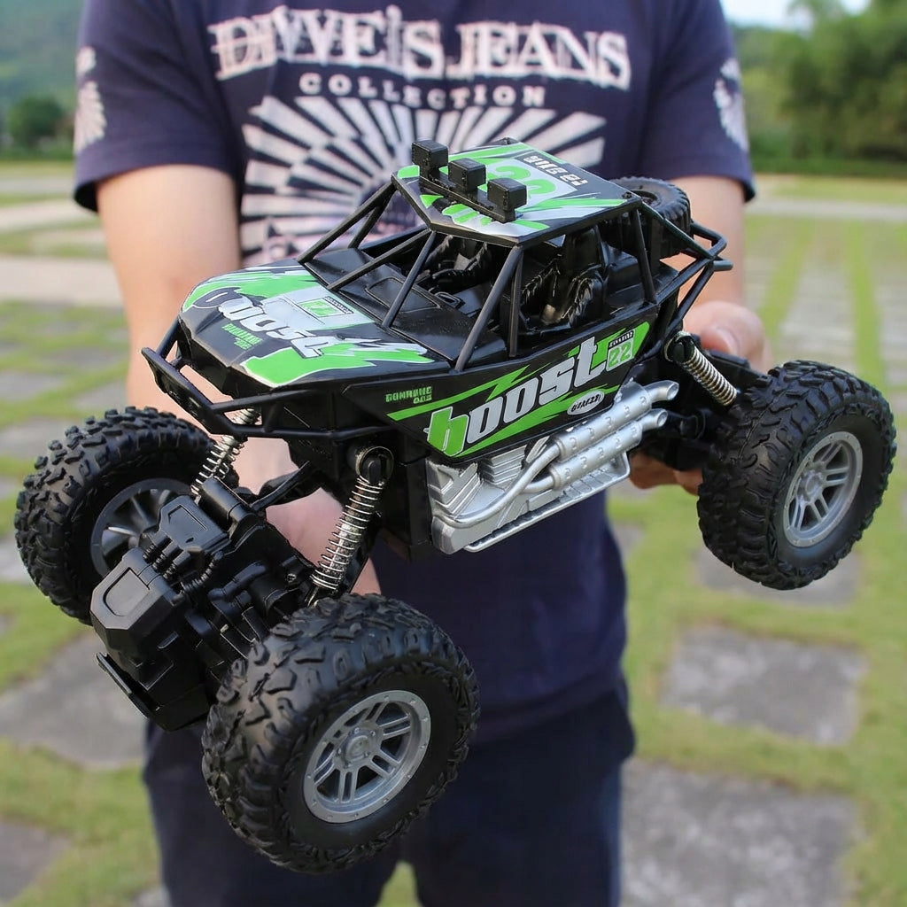 DIDELIS NUOTOLINIU VALDOMAS VISUREIGIS 4x4 Automobilis 20 km/h LED DOVANA VAIKAMS