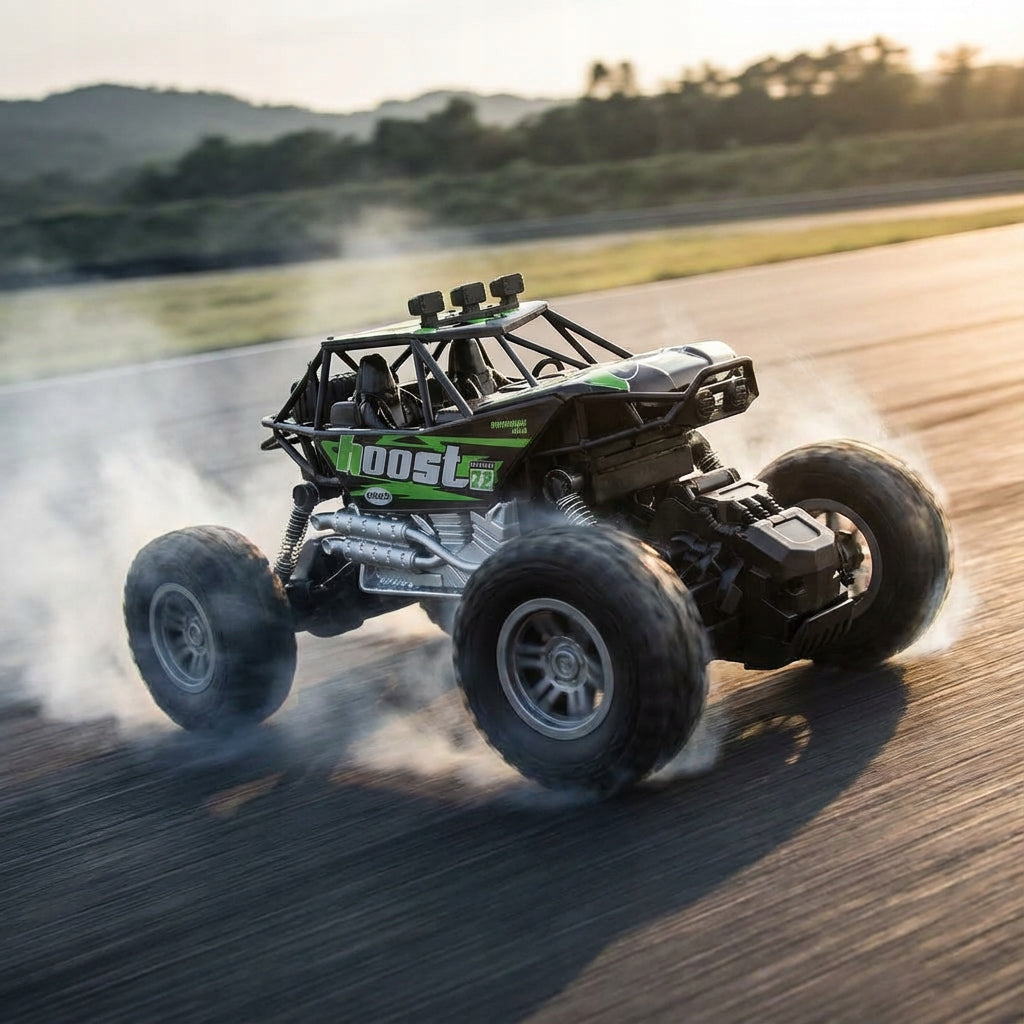 DIDELIS NUOTOLINIU VALDOMAS VISUREIGIS 4x4 Automobilis 20 km/h LED DOVANA VAIKAMS