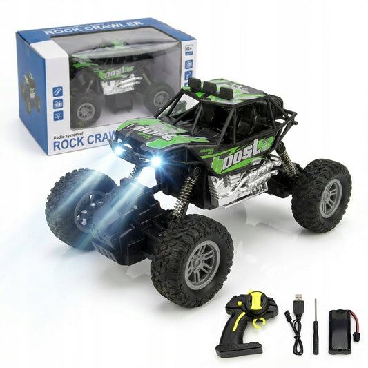 DIDELIS NUOTOLINIU VALDOMAS VISUREIGIS 4x4 Automobilis 20 km/h LED DOVANA VAIKAMS