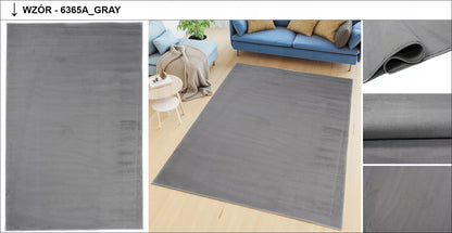 KILIMAS 160x220 CANVAS BCF MINKAS PLIUŠINIS