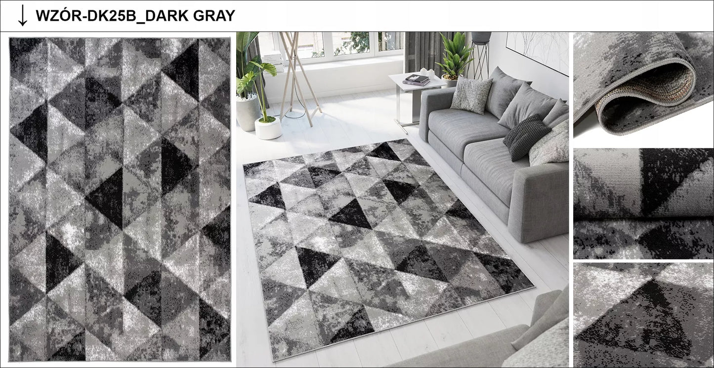 KILIMAS 160x220 CANVAS BCF MINKAS PLIUŠINIS