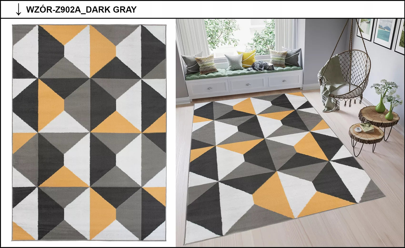 DYWAN 250x300 BCF LUXURY Švelnus Šiuolaikiniai Raštai