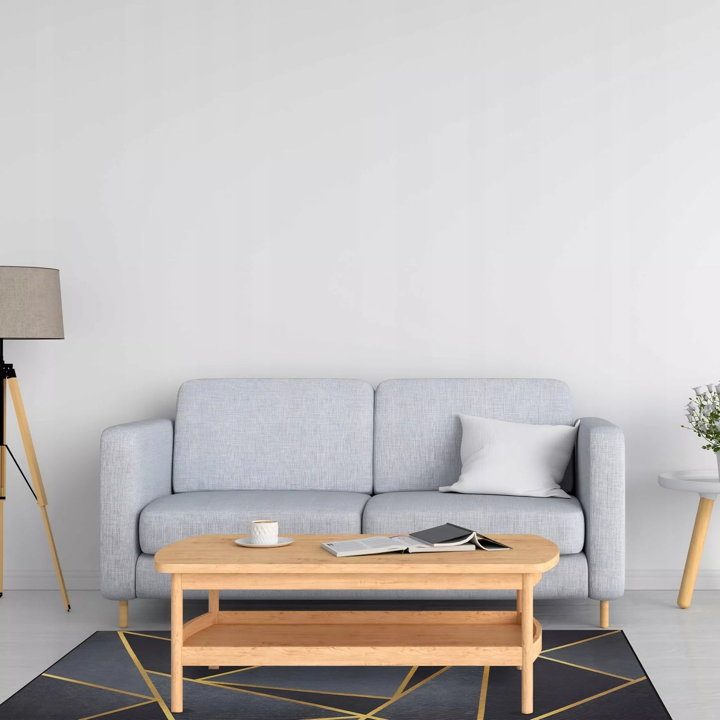DYVONAS 300X200 CM NESLYSTANTIS JUODAS AUKSO TAISYKLINGAS MODERNI MODNINGAS CHODNIK LOFT
