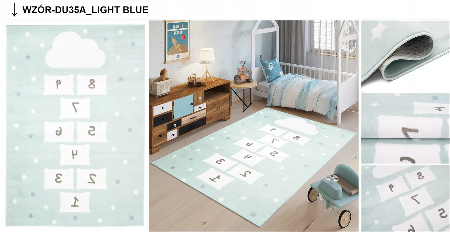 DYWAN 80x150 BCF LUXURY MINKŠTAS MODERNŪS RAŠTAI