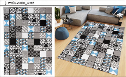 DYWAN 80x150 BCF LUXURY MINKŠTAS MODERNŪS RAŠTAI
