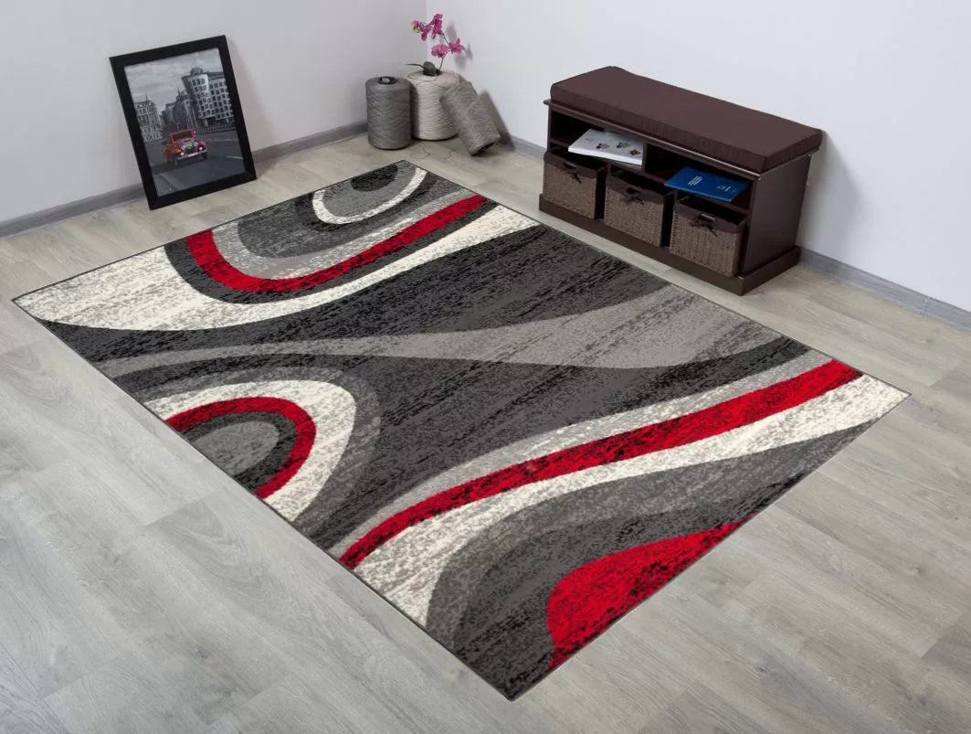 Kilimas 80x150 Spalvoti pliušiniai kilimai BCF 17g