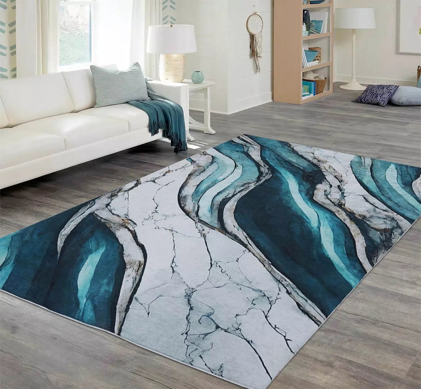 DYWAN ANTYPOŚLIZGOWY MODNY NOWOCZESNY LOFT DO SALONU POKOJU 160X220