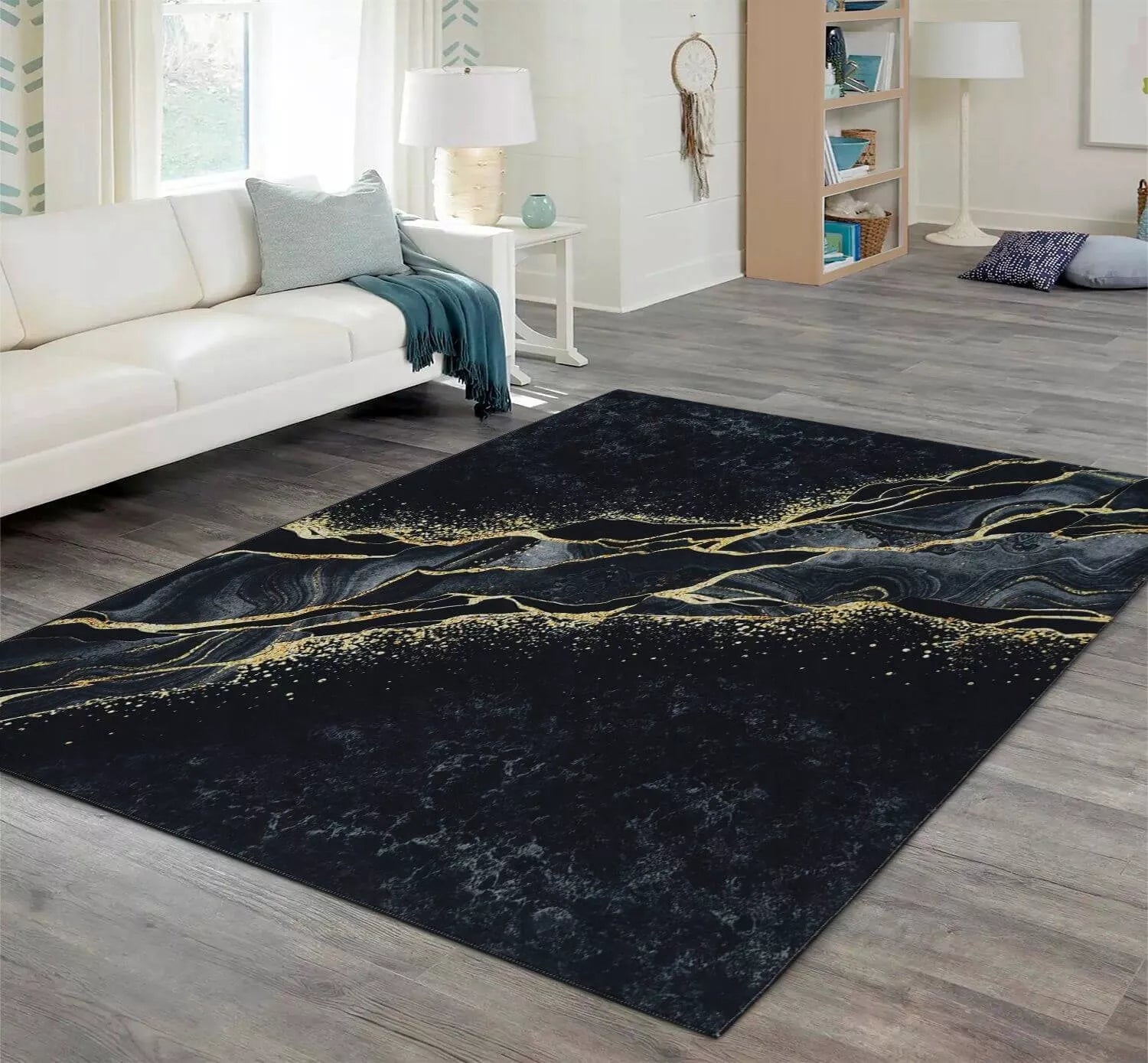 DYWAN ANTYPOŚLIZGOWY MODNY NOWOCZESNY LOFT DO SALONU POKOJU 160X220