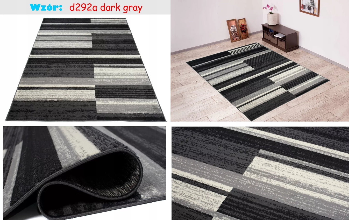 DYWAN BCF 140x200 ŠIUOLAIKINIAI SPALVOTI PATVARŪS mix