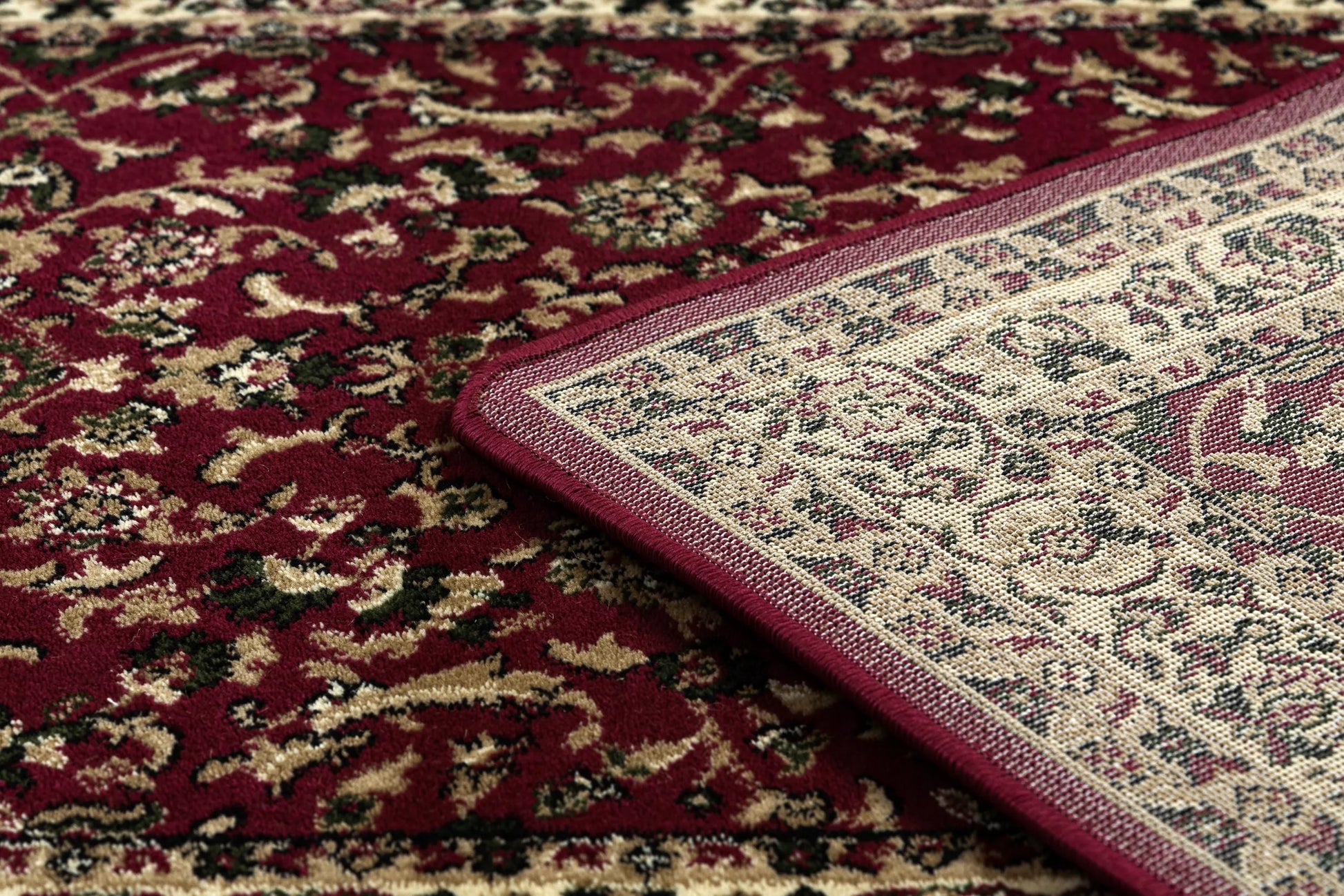 DYWAN CHODNIK ROYAL 70x250 ŁĄCZKA bordo KLASYCZNY TRADYCYJNY #GR3920
