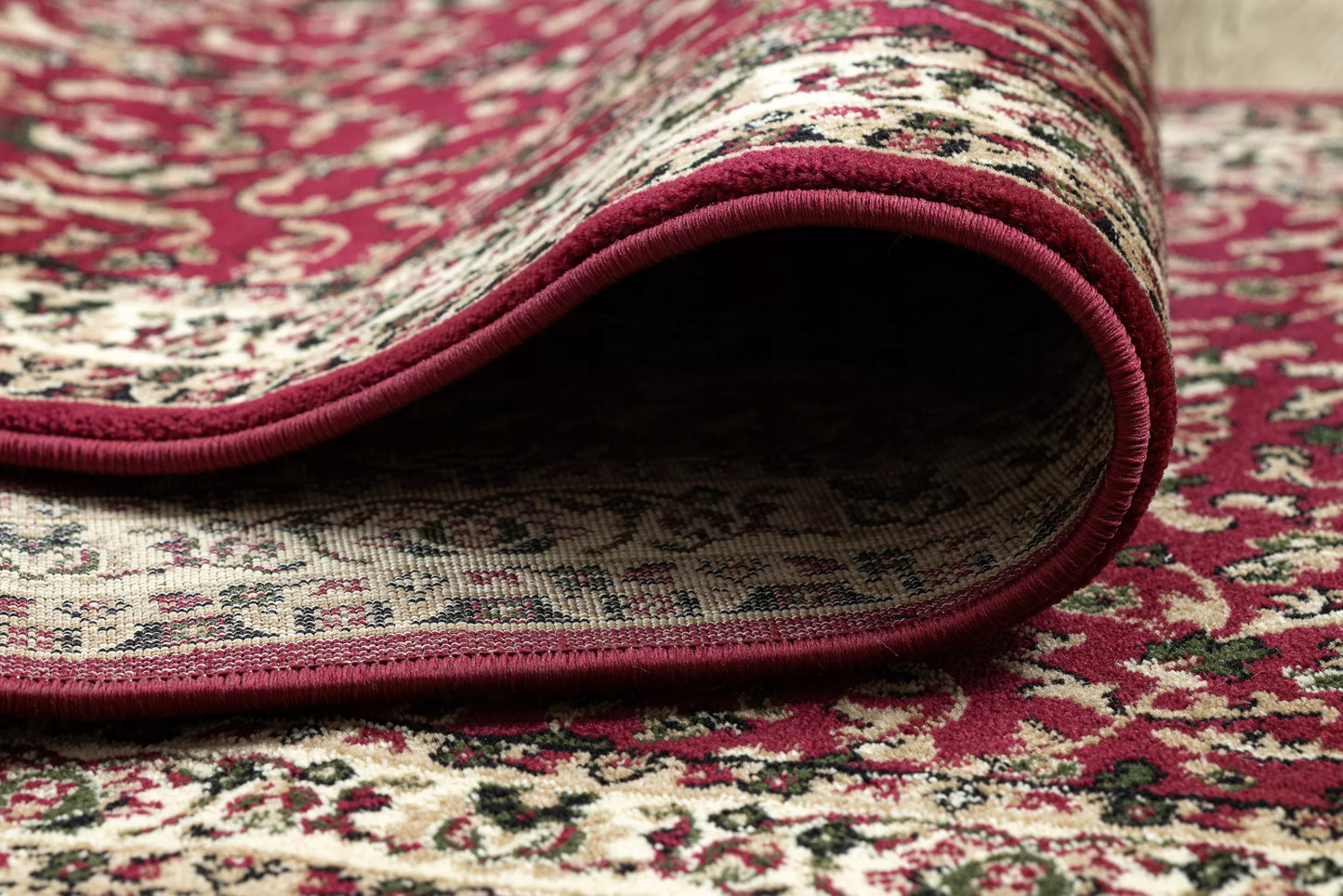 DYWAN CHODNIK ROYAL 70x250 ŁĄCZKA bordo KLASYCZNY TRADYCYJNY #GR3920