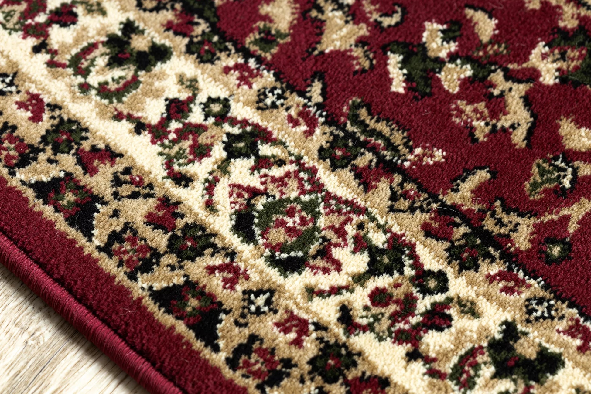 DYWAN CHODNIK ROYAL 70x250 ŁĄCZKA bordo KLASYCZNY TRADYCYJNY #GR3920