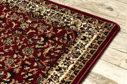 DYWAN CHODNIK ROYAL 70x250 ŁĄCZKA bordo KLASYCZNY TRADYCYJNY #GR3920