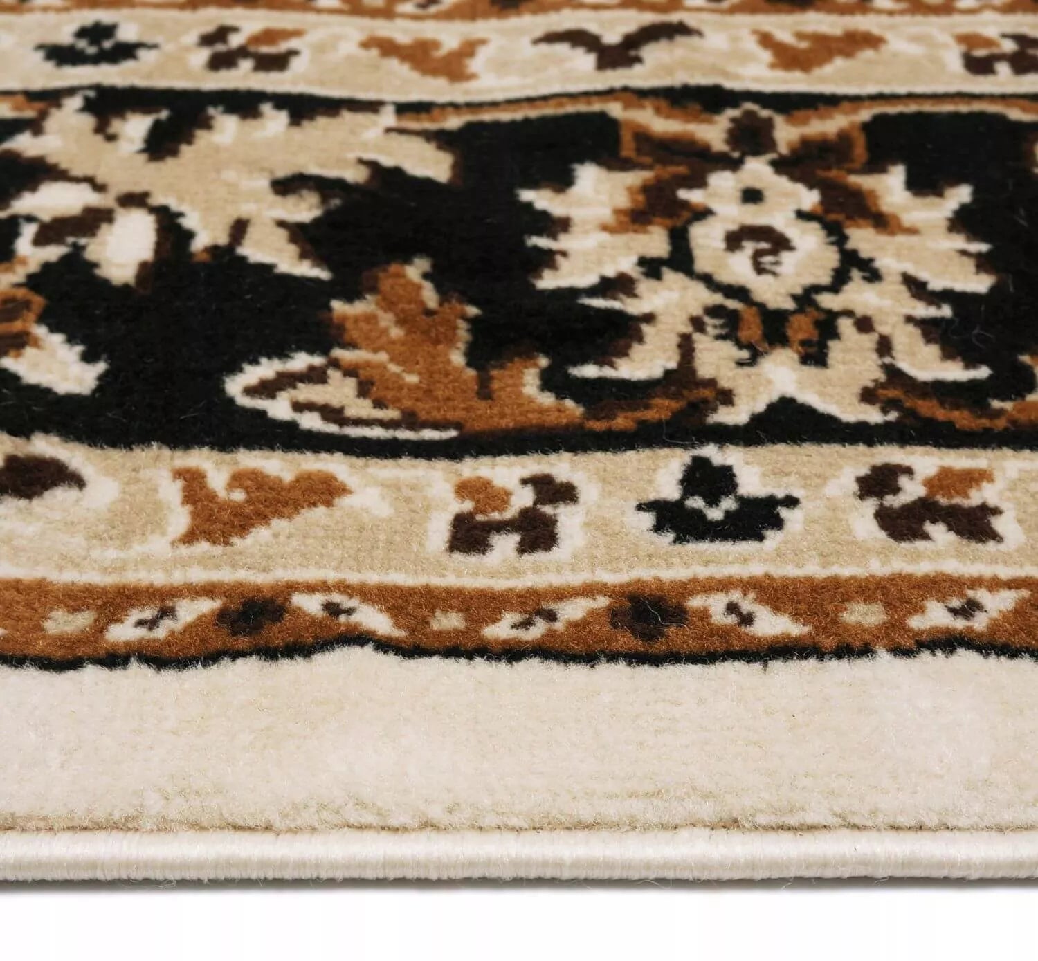 Svetainės kilimas 160x220 smėlio spalvos, klasikiniai BCF kilimai virtuvei, kambariui