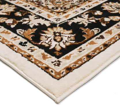 Svetainės kilimas 160x220 smėlio spalvos, klasikiniai BCF kilimai virtuvei, kambariui