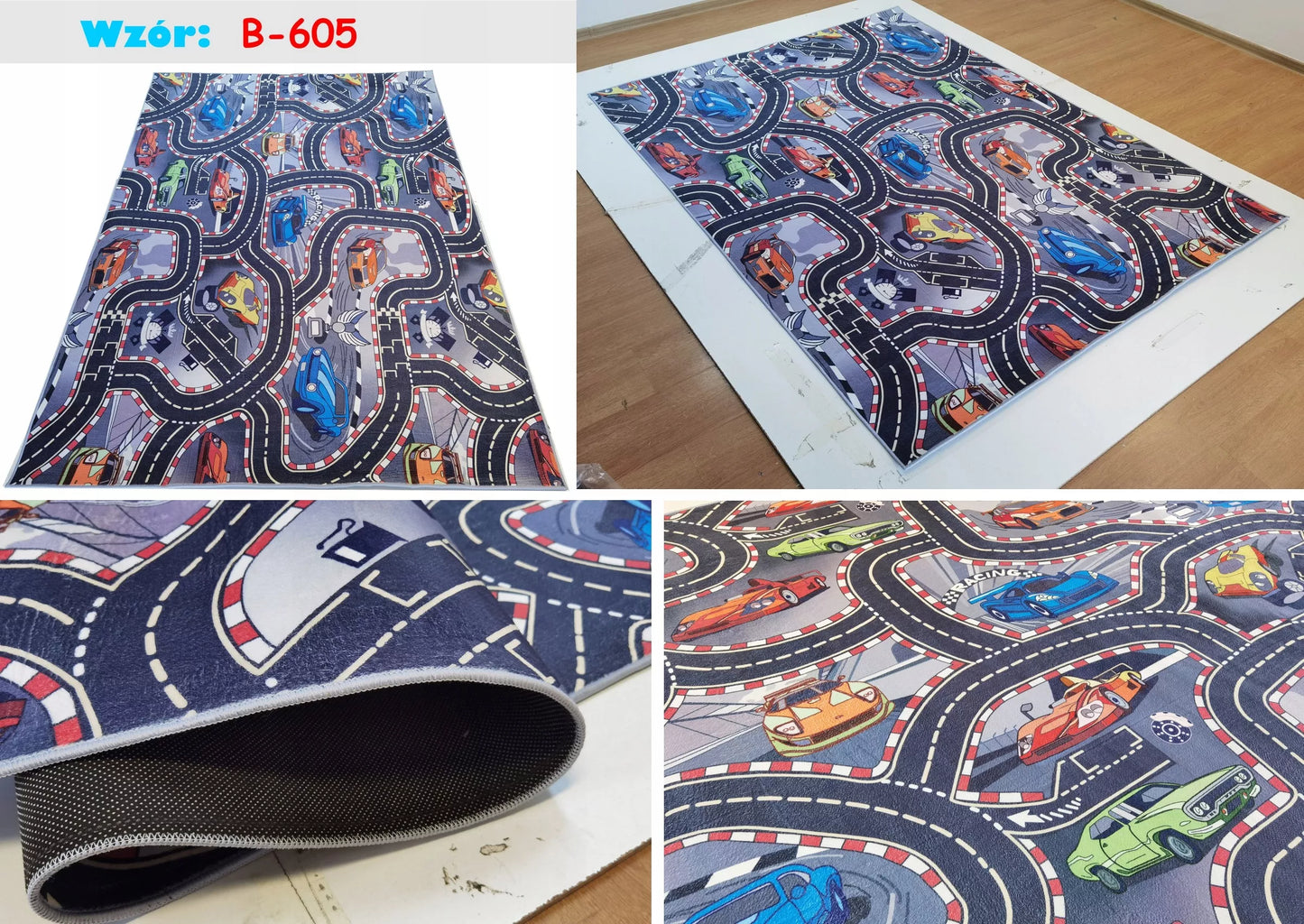 DYWAN Vaikams PRINTED 140x200 Futbolo Aikštelė Kaimas Ūkis Sala Cars Klasės Soft