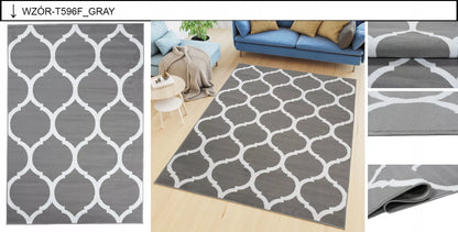 DYWAN LUXURY 120x170 MODERNUS STILINGAS ĮVAIRIŲ RAŠTŲ