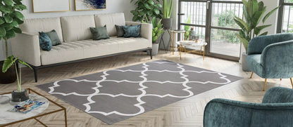 DYWAN LUXURY 120x170 MODERNUS STILINGAS ĮVAIRIŲ RAŠTŲ