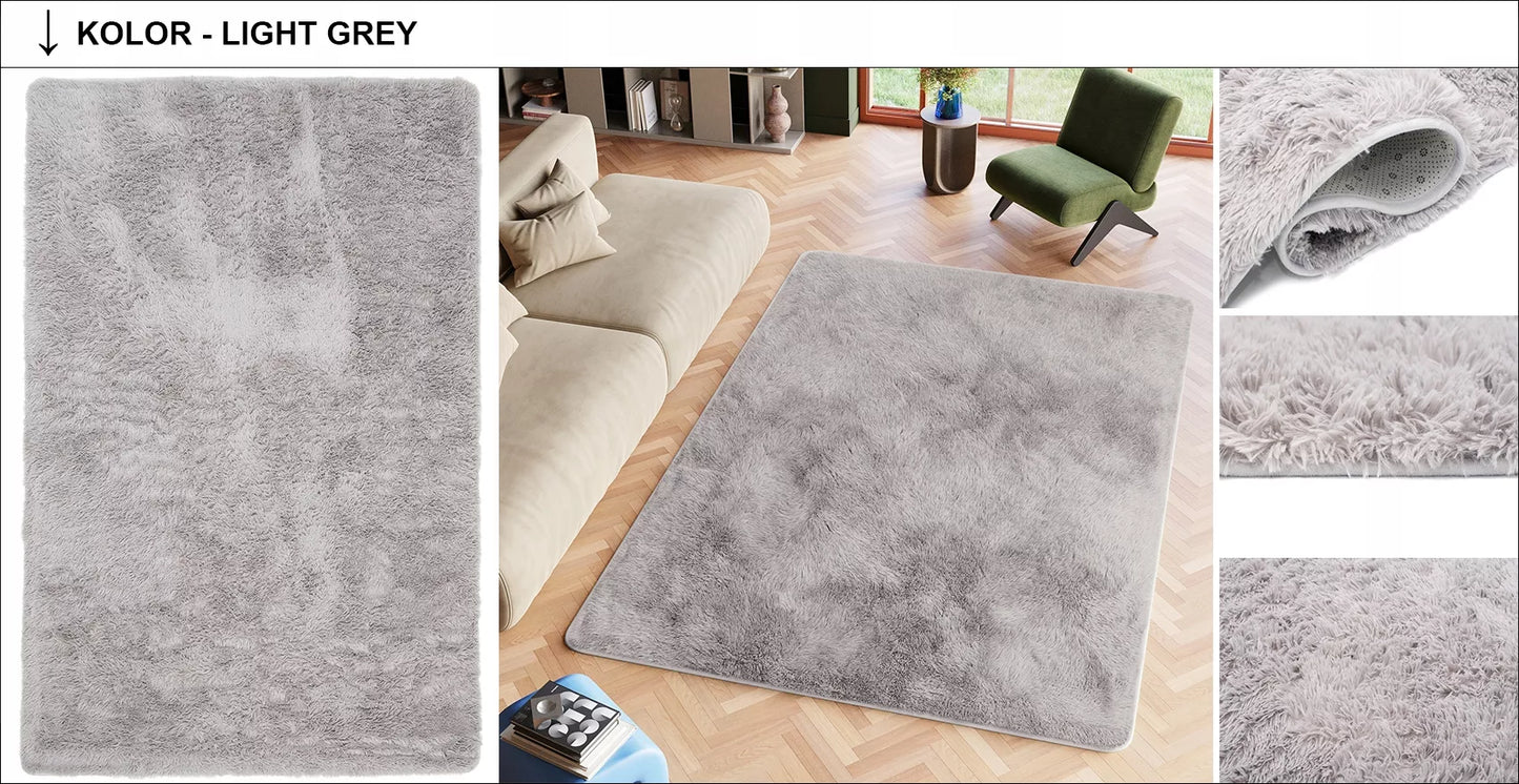 PLIUŠINIS kilimas 80x150 purus, pliušinis, minkštas, malonus, storas, aukštas, madingas